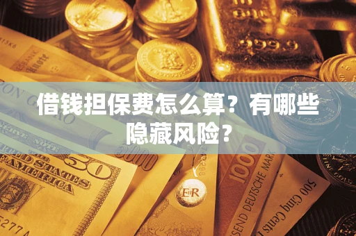 武汉借钱担保费怎么算？有哪些隐藏风险？
