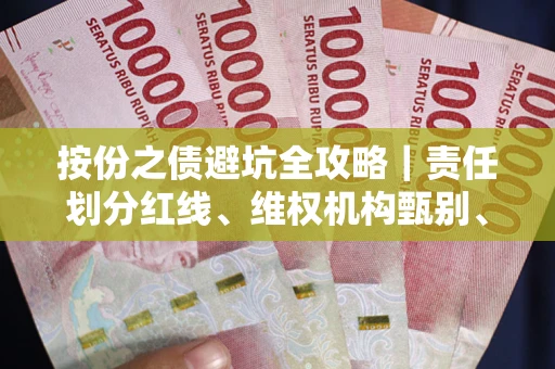 武汉按份之债避坑全攻略｜责任划分红线、维权机构甄别、纠纷处理全流程拆解