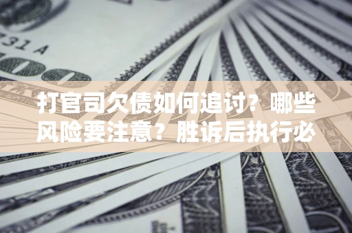 武汉打官司欠债如何追讨？哪些风险要注意？胜诉后执行必看！