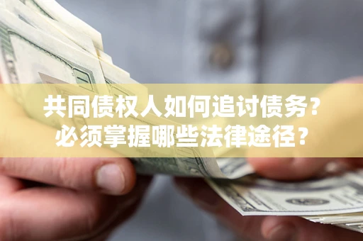 武汉共同债权人如何追讨债务？必须掌握哪些法律途径？