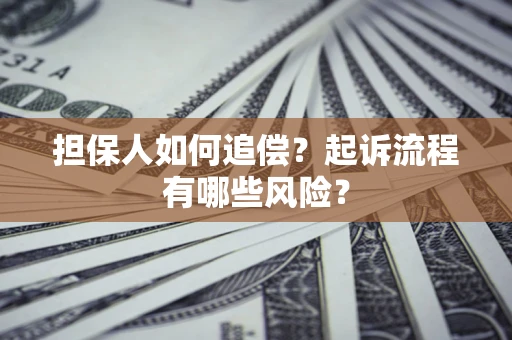 武汉担保人如何追偿？起诉流程有哪些风险？
