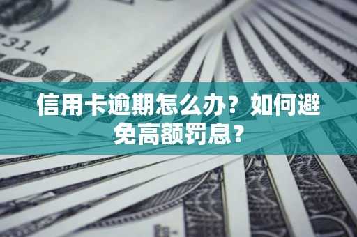 武汉信用卡逾期怎么办？如何避免高额罚息？