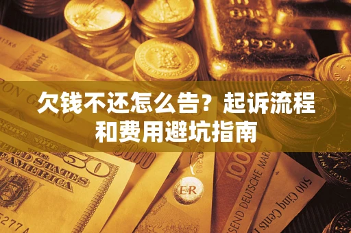 武汉欠钱不还怎么告?起诉流程和费用避坑指南 武汉欠钱不还怎么告?起诉流程和费用避坑指南