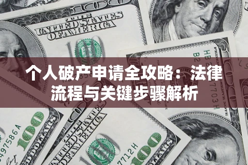 武汉个人破产申请全攻略：法律流程与关键步骤解析