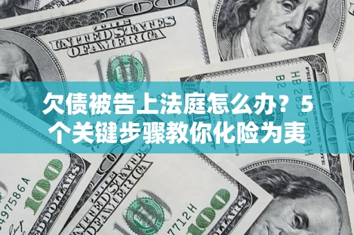 武汉欠债被告上法庭怎么办？5个关键步骤教你化险为夷