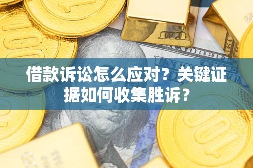 武汉借款诉讼怎么应对？关键证据如何收集胜诉？